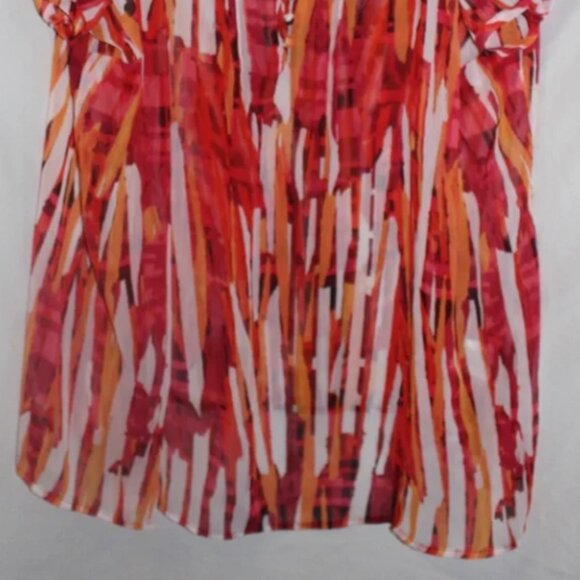 Liz Claiborne Printed Top Size 2X - Picture 6 of 7
